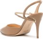 Jennifer Chamandi Vittorio leren slingback pumps Beige - Thumbnail 3