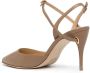 Jennifer Chamandi Vittorio pumps met hak Bruin - Thumbnail 3