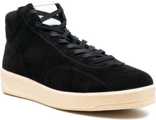 Jil Sander High-top sneakers Zwart