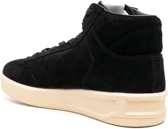 Jil Sander High-top sneakers Zwart