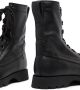 Jil Sander Leren combat boots Zwart - Thumbnail 4