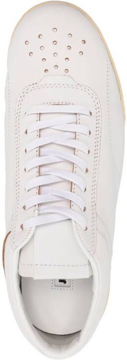 Jil Sander Low-top sneakers met logo Wit