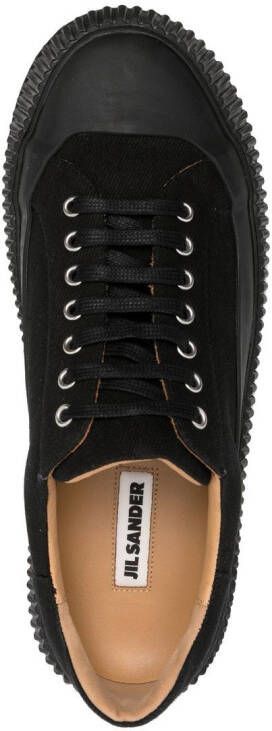 Jil Sander Low-top sneakers Zwart