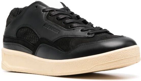 Jil Sander Low-top sneakers Zwart