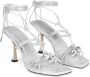 Jimmy Choo Jemma 90 mm sandalen met bandjes Zilver - Thumbnail 2