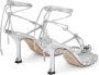 Jimmy Choo Jemma 90 mm sandalen met bandjes Zilver - Thumbnail 3