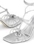 Jimmy Choo Jemma 90 mm sandalen met bandjes Zilver - Thumbnail 5