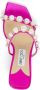 Jimmy Choo Amara satijnen sandalen Roze - Thumbnail 4