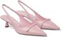 Jimmy Choo Amita 45 mm leren pumps Roze - Thumbnail 2