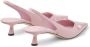 Jimmy Choo Amita 45 mm leren pumps Roze - Thumbnail 3