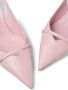 Jimmy Choo Amita 45 mm leren pumps Roze - Thumbnail 5