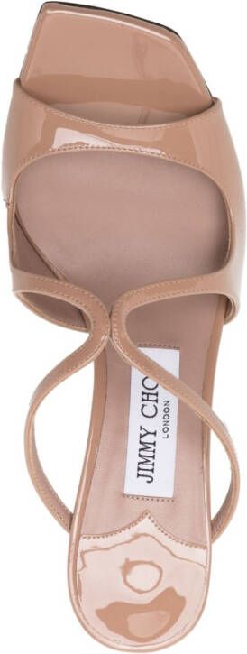 Jimmy Choo Anise leren muiltjes Beige