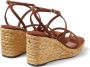 Jimmy Choo Ayla sandalen met sleehak Bruin - Thumbnail 5