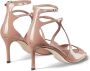 Jimmy Choo Nude & Neutrale Patentleren Sandalen Beige Dames - Thumbnail 6