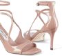 Jimmy Choo Nude & Neutrale Patentleren Sandalen Beige Dames - Thumbnail 8