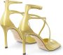 Jimmy Choo Azia leren sandalen 95 mm Geel - Thumbnail 3