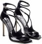 Jimmy Choo Azia vierkante sandalen Zwart - Thumbnail 2