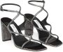 Jimmy Choo Azie 85 mm sandalen met kristallen Zwart - Thumbnail 2