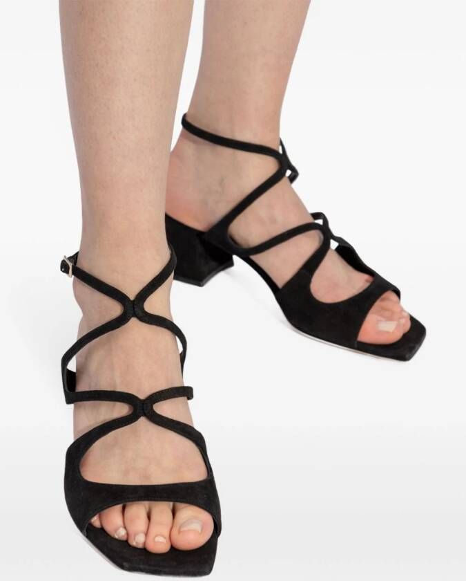 Jimmy Choo Azilia 45 sandalen Zwart