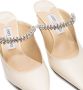 Jimmy Choo Bing leren muilen Beige Dames - Thumbnail 2