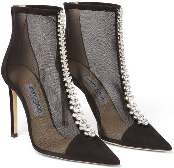 Jimmy Choo Bing enkellaarzen Zwart