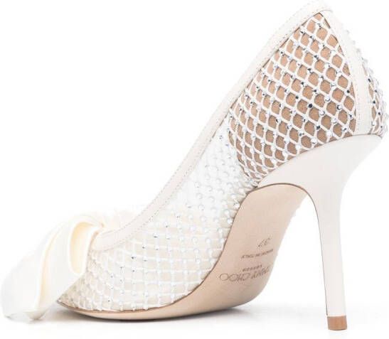 Jimmy Choo Pumps met strikdetail Wit