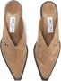 Jimmy Choo Cece 60 mm suède muiltjes Beige - Thumbnail 4