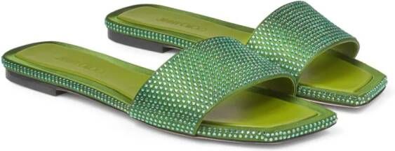 Jimmy Choo Clovis sandalen Groen