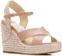 Jimmy Choo Roze Platte Schoenen met Kruisbanden Pink Dames - Thumbnail 5