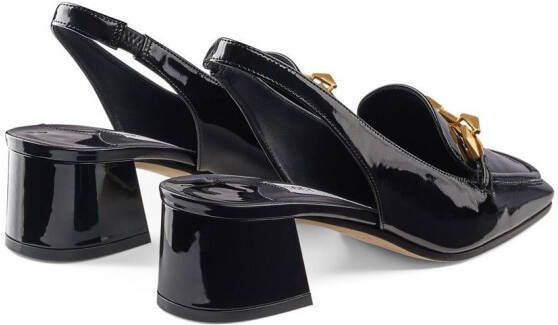 Jimmy Choo Tilda slingback loafers Zwart