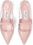 Jimmy Choo Didi 45mm slingback sandalen Roze - Thumbnail 5