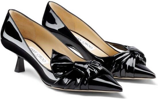 Jimmy Choo Elinor pumps met strik Zwart