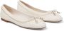 Jimmy Choo Elme ballerina's verfraaid met parel Wit - Thumbnail 2