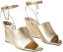 Jimmy Choo Elyna sleehak sandalen Yellow Dames - Thumbnail 8