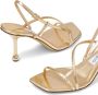 Jimmy Choo Etana 80 sandalen Goud - Thumbnail 3