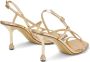 Jimmy Choo Etana 80 sandalen Goud - Thumbnail 5