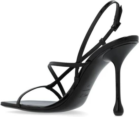 Jimmy Choo Etana 95 sandalen Zwart