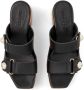 Jimmy Choo Fayence 95 mm leren sandalen met plateauzool Zwart - Thumbnail 4