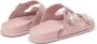 Jimmy Choo Fayence leren sandalen Roze - Thumbnail 3