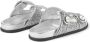 Jimmy Choo Fayence leren sandalen Zilver - Thumbnail 3