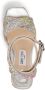 Jimmy Choo Gaia sandalen met plateauzool Zilver - Thumbnail 5