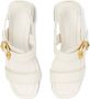 Jimmy Choo Hawke 70 mm sandalen met gesp Wit - Thumbnail 4