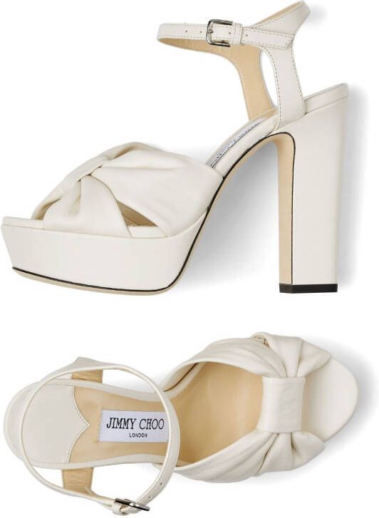 Jimmy Choo Heloise sandalen Wit