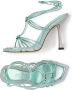 Jimmy Choo India Sandalen met Enkelband Gespsluiting Green Dames - Thumbnail 10