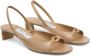 Jimmy Choo Lev slingback sandalen Beige - Thumbnail 2