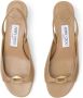 Jimmy Choo Lev slingback sandalen Beige - Thumbnail 4