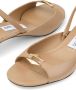 Jimmy Choo Lev slingback sandalen Beige - Thumbnail 5