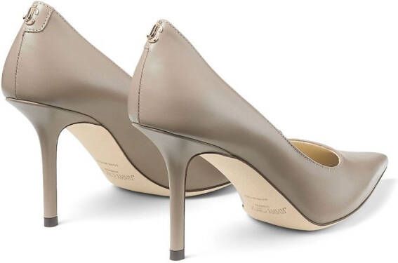 Jimmy Choo Love pumps met puntige neus Beige