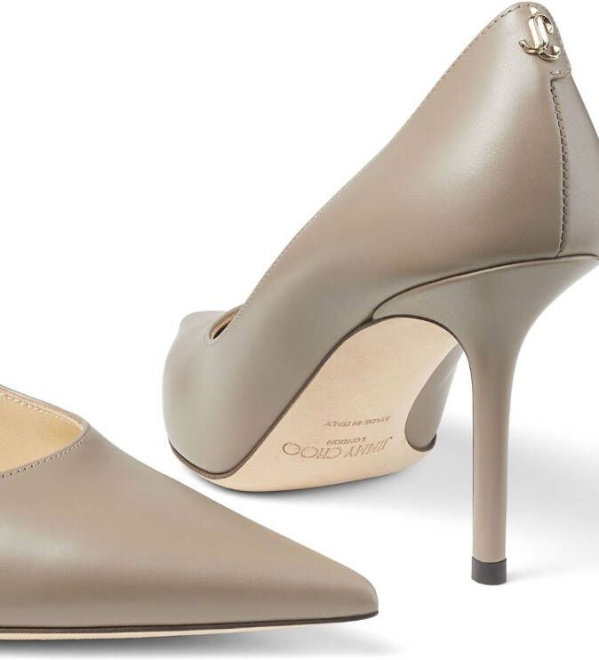 Jimmy Choo Love pumps met puntige neus Beige