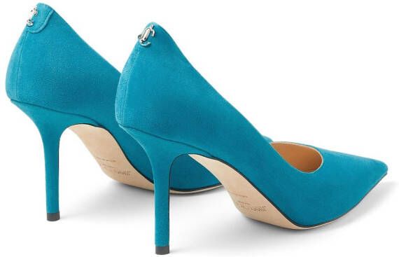 Jimmy Choo Love pumps met puntige neus Blauw